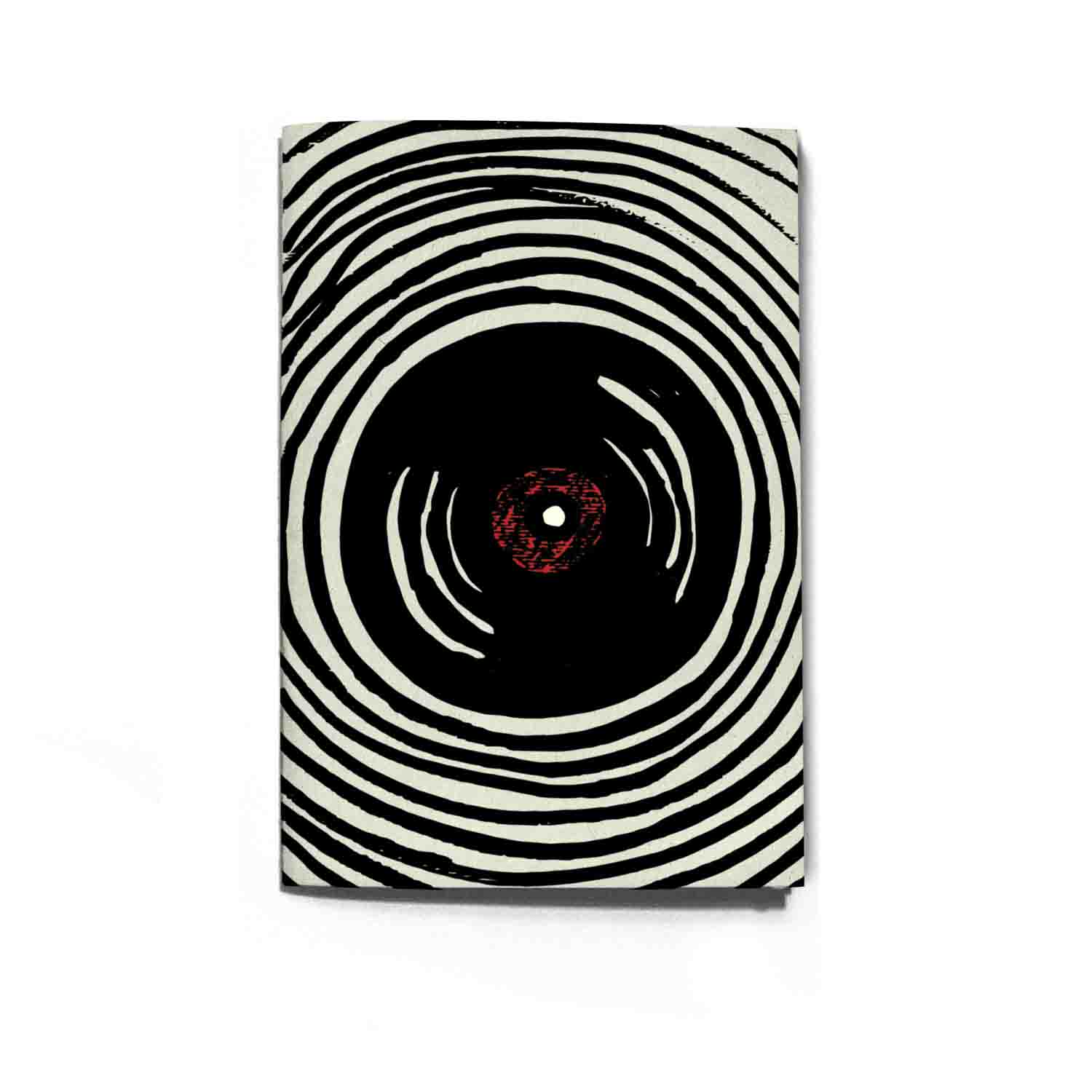 Notebook & sketchbook for writing and drawing, Black Hole design The