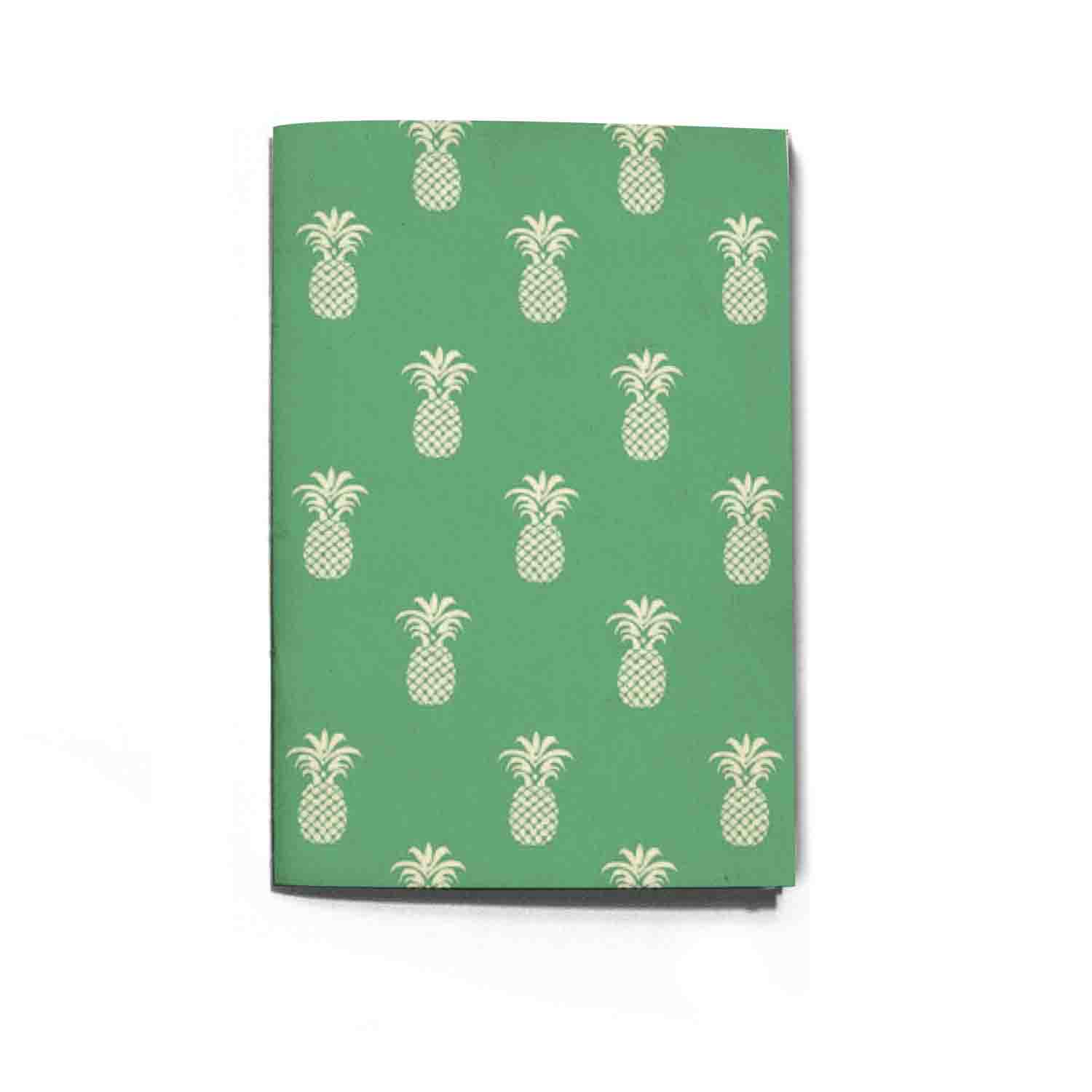 Notebook & sketchbook for writing and drawing, Pineapple design The