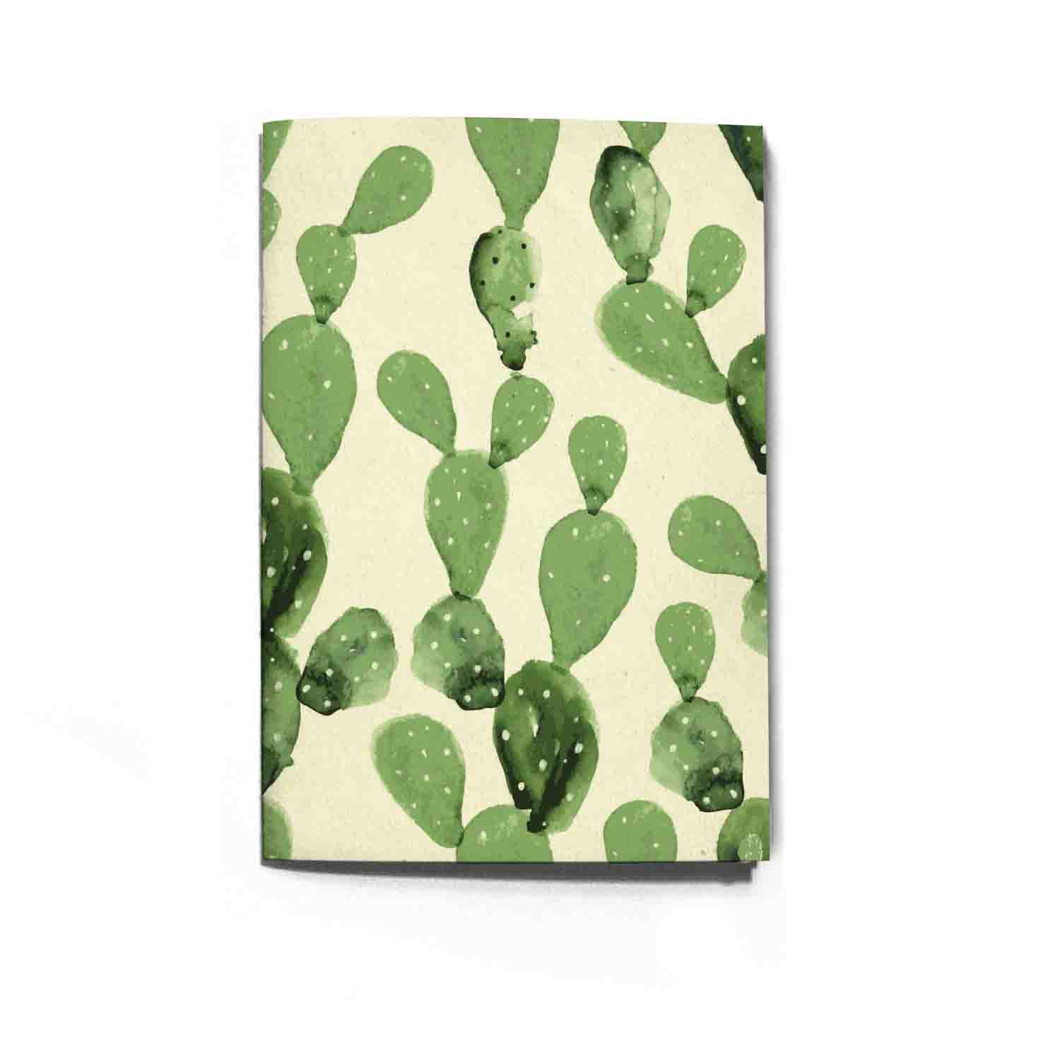 Notebook & sketchbook for writing and drawing, Natural Cactus 2 design